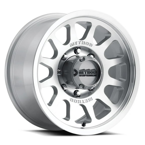 17x8.5 Method MR703 Bead Grip Machined - Clear Coat Wheel 8x6.5 (0mm)