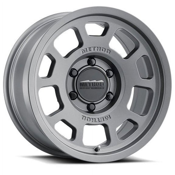 17x8.5 Method MR705 Bead Grip Titanium Wheel 5x150 (35mm) Fits select: 2007-2021 TOYOTA TUNDRA, 2013-2021 LEXUS LX