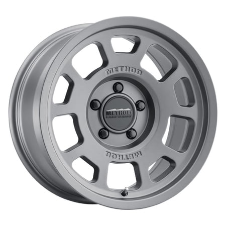 17x8.5 Method MR705 Bead Grip Titanium Wheel 5x150 (35mm) Fits select: 2007-2021 TOYOTA TUNDRA, 2013-2021 LEXUS LX