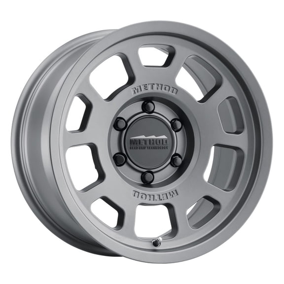 Method Race Wheels MR705 Bead Grip 17x8.5 +0 Titanium 6x139.7 6x5.5 (QTY 1)