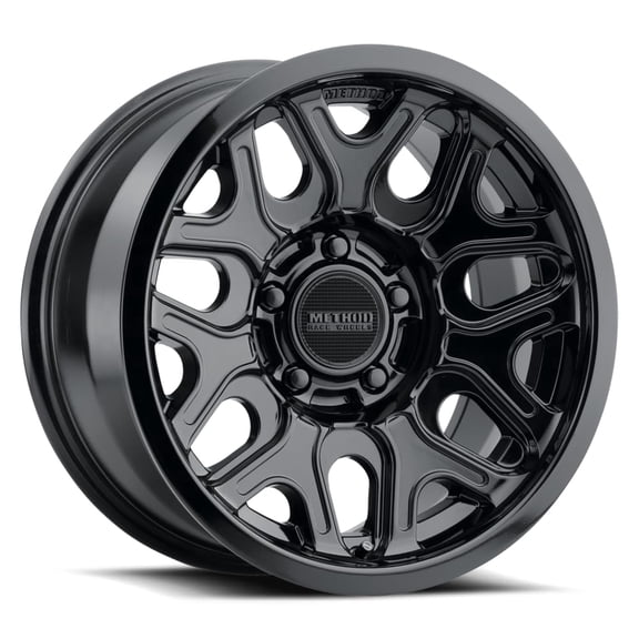 Method Race Wheels MR322 17x8.5 +0 Gloss Black 5x127 5x5 (QTY 1) MR322785501300