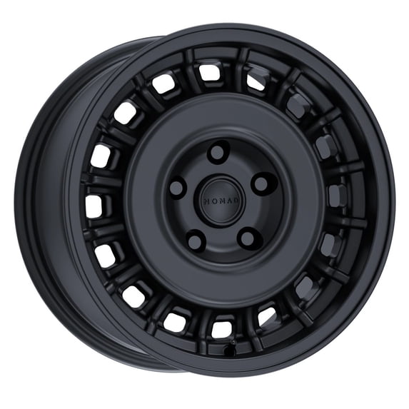 17x8.5 Nomad Wheels N502SB Arvo Satin Black Wheel 5x5 (0mm)
