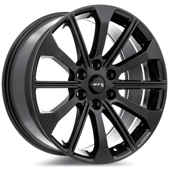 17x8.5 RTX FD02 Gloss Black Wheel 6x135 (30mm)