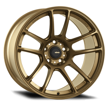 1 Konig 17x8.5 5X4.50 38 108BZ Heliogram Matte Bronze Wheel Rim