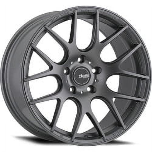 17x8 Advanti Racing 109MG Matte Grey Matte Grey Wheel 5x100 (38mm)
