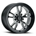 thumbnail image 1 of 17x8 American Muscle 149 Patriot Gloss Black Milled Wheel 5x4.75 (0mm), 1 of 2