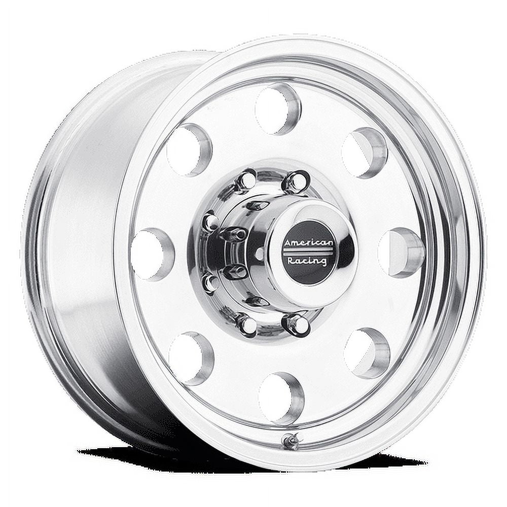 American Racing Baja, 17x8 Wheel with 8 on 170 Bolt Pattern - Polished - AR1727870 Wheel Rim