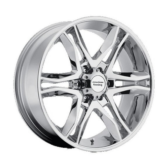American Racing Aluminum Rim AR893 MAINLINE 17X8in Chrome Finish, AR89378068225