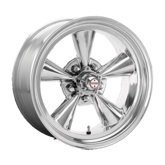 American Racing Vintage Aluminum Rim VN109 TT O 17X8in Polished Finish, VN1097861