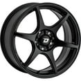 thumbnail image 1 of 17x8 Drifz 314SB Satin Black Wheel 5x108 (38mm), 1 of 2