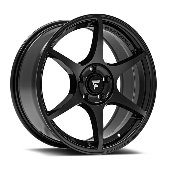 17x8 Fittipaldi FS364 Black Wheel 5x4.5 (38mm)