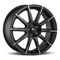 thumbnail image 1 of 17x8 Focal 452SB F-52 Satin Black Wheel 5x108 (42mm), 1 of 5