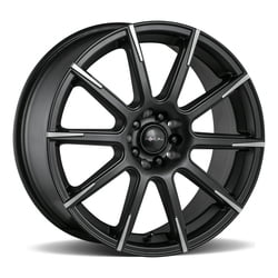 17x8 Focal 452SB F-52 Satin Black Wheel 5x108 (42mm)