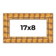 thumbnail image 1 of 17x8 Frame Beige Real Wood Picture Frame Width 3 inches | Interior Frame Depth 0.5 inches | Natural, 1 of 8