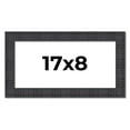 thumbnail image 1 of 17x8 Frame Brown Rustic Solid Wood Picture Frame 1.5 Inches Wide | Interior Frame Depth 0.5 Inches, 1 of 8