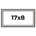 thumbnail image 1 of 17x8 Frame Silver Real Wood Picture Frame Width 1.125 Inches | Interior Frame Depth 0.5 Inches |, 1 of 8
