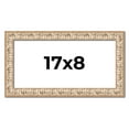 thumbnail image 1 of 17x8 Frame White Real Wood Picture Frame Width 1.5 inches | Interior Frame Depth 0.5 inches |, 1 of 8