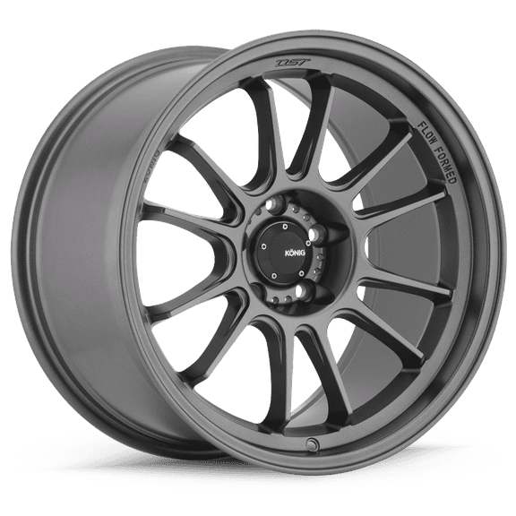 1 Konig 17x8 5X120 +35 47MG Hypergram Matte Grey Wheel Rim