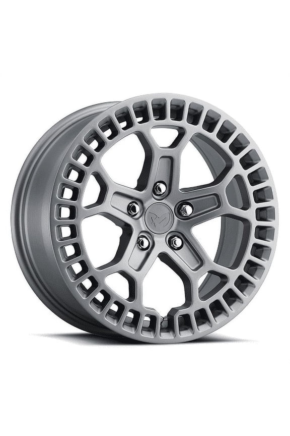 17x8 MKW Offroad M206 Matte Grey Wheel 5x4.5 (35mm)