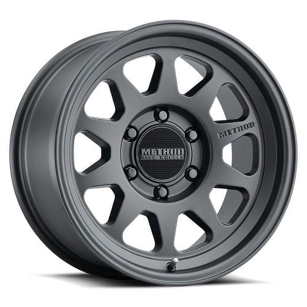 17x8 Method MR316 Matte Black Wheel 6x120 (25mm) Fits select: 2018-2023 CHEVROLET TRAVERSE, 2015-2022 CHEVROLET COLORADO