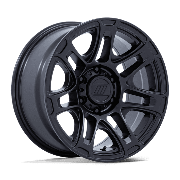 17x8 Pro Comp PA204 Roughneck Matte Black Wheel 5x4.5 (35mm)