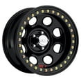 thumbnail image 1 of 17x8 Raceline RT81 Rock 8 Beadlock Black Steel Wheel 6x5.5 (-24mm), 1 of 2