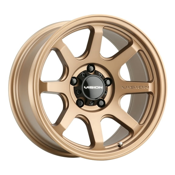 17x8 Vision 351 Flow Bronze Wheel 5x120 (30mm)