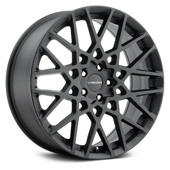 17x8 Vision 474 Recoil Satin Black Wheel 5x4.5 (38mm)