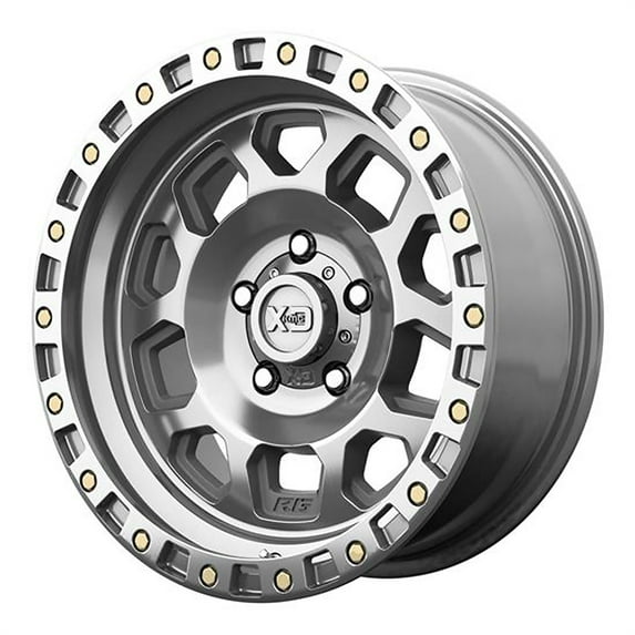 17x8 XD XD132 RG2 Machined Wheel 5x4.5 (25mm)