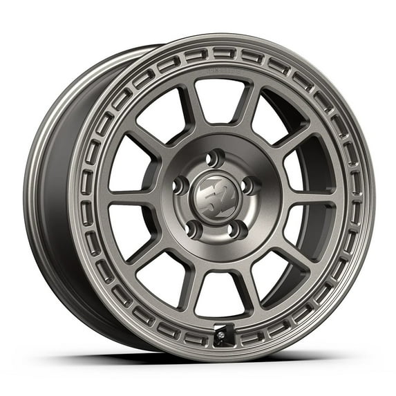17x8 fifteen52 Traverse MX Magnesium Grey (Satin Bronze/Blk) Wheel 5x4.25 (38mm)