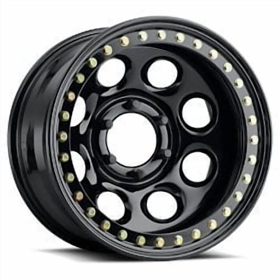 1 Raceline 17x9.5 5X5.00 -44 RT81 Rock 8 Gloss Black Wheel Rim