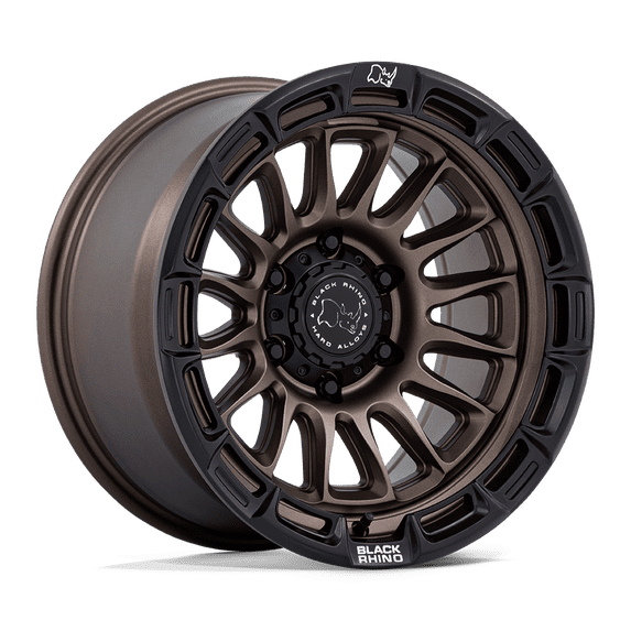 17x9 Black Rhino BR025 Rival Burnt Bronze W/ Matte Black Lip Wheel 6x5.5 (-12mm)