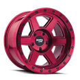 thumbnail image 1 of 17x9 Dirty Life 9315 Compound Gloss Crimson Candy Red Wheel 6x5.5 (-12mm), 1 of 3