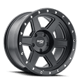 thumbnail image 1 of 17x9 Dirty Life 9315 Compound Matte Black Wheel 6x5.5 (-12mm), 1 of 3