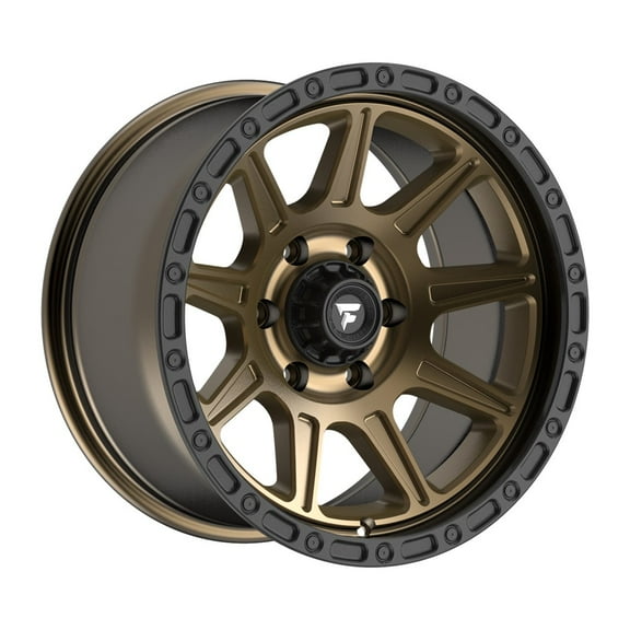 17x9 Fittipaldi Offroad FT104ZB Bronze Wheel 6x135 (-06mm)