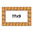 thumbnail image 1 of 17x9 Frame Beige Real Wood Picture Frame Width 3 inches | Interior Frame Depth 0.5 inches | Natural, 1 of 8