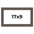 thumbnail image 1 of 17x9 Frame Black Bamboo Solid Wood Picture Frame Width 1.5 Inches | Interior Frame Depth 0.5 Inches, 1 of 8