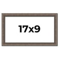 thumbnail image 1 of 17x9 Frame Silver Real Wood Picture Frame Width 1.25 Inches | Interior Frame Depth 0.5 Inches |, 1 of 8