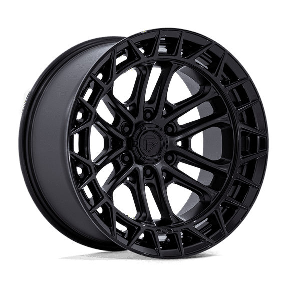 17x9 Fuel Off-Road FC874 Celsius Matte Black Gloss Black Lip Wheel 6x135 (1mm)