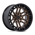 thumbnail image 1 of 17x9 Fuel Off-Road FC874 Celsius Matte Bronze W/ Matte Black Wheel 6x5.5 (1mm), 1 of 3