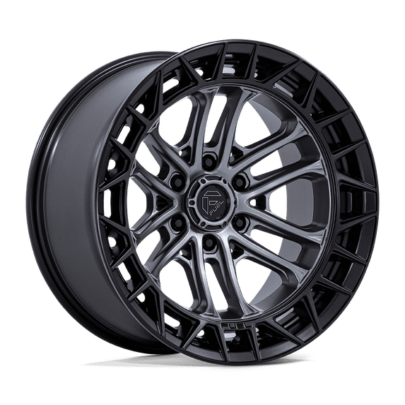 17x9 Fuel Off-Road FC874 Celsius Matte Gunmetal W/ Matte Black Wheel 6x5.5 (1mm)