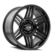 17x9 Ion 147 Gloss Black Wheel 6x135 0mm