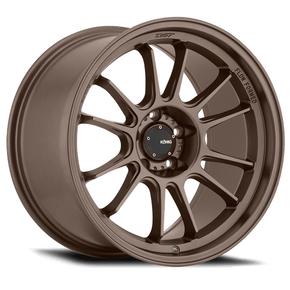 1 Konig 17x9 5X100 +40 47BZ Hypergram Race Bronze Wheel Rim