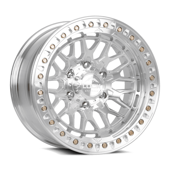 Lock Off-Road Invader Forged Beadlock Raw Machine with Machine Ring Forged 9-17