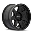 thumbnail image 1 of 17x9 Mayhem Convoy Satin Black Wheel 6x5.5 (-6mm), 1 of 4