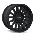 thumbnail image 1 of 17x9 Mayhem Granite Satin Black Wheel 5x5 (0mm), 1 of 2