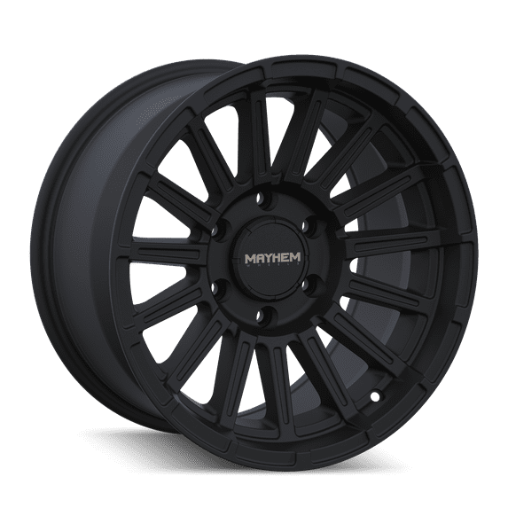 17x9 Mayhem Granite Satin Black Wheel 5x5 (0mm)