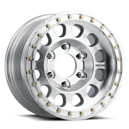 Method MR103 Beadlock 17x9 -12mm Offset 6x6.5 108mm CB Raw Machined w/BH-H24125 Wheel