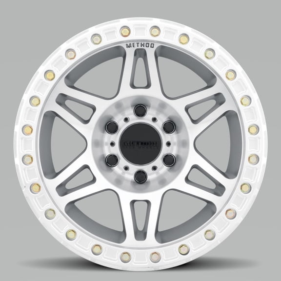 17x9 Method MR106 Beadlock Machined Wheel 8x6.5 (-44mm) Fits select: 2013-2023 RAM 2500, 2011-2012 DODGE RAM 2500