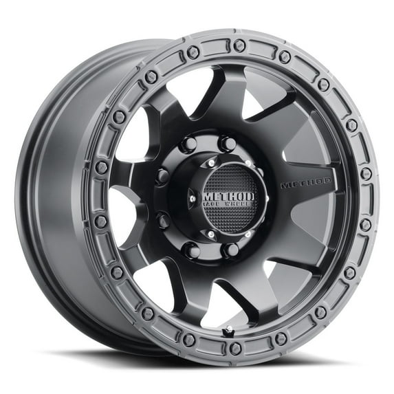 17x9 Method MR317 Matte Black Wheel 8x6.5 (-12mm) Fits select: 2013-2023 RAM 2500, 2000-2010 CHEVROLET SILVERADO